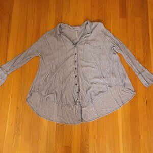 S Free People button down!
